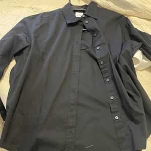 GAP Black Casual Button Down Shirt
